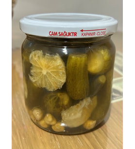 Farmlove Salatalık Turşusu (Ev Yapımı) - 350 GR - Yeni Mahsül