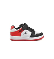 Ayakmod Haykat Kısa-F Siyah-Kırmızı Cırtlı Çocuk Sneaker