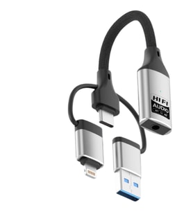Lightning Type-C Usb To Aux ZR1206