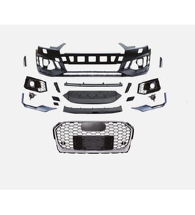 Audi A5 Rs5 Ön Tampon Komple Set 2017-2019 arası uyumlu Panjurlu