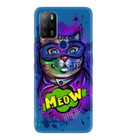 Omix X300 X500 X400 X600 X700 Kılıf Desemli Silikon Super Meow 1715