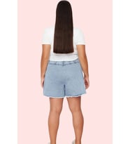 Kadın Mini Denim Şort Etek Pamuk Yüksek Bel Casual Stil Günlük Kullanım Yaz Aylarının Vazgeçilmezi