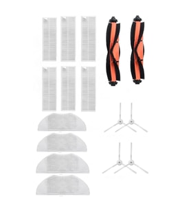 Xiaomi Vacuum Mop 2in1 Essential (MJSTG1) Robot Süpürge Uyumlu 14'lü Yedek Parça Seti