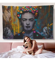 Frida Kahlo Duvar Örtüsü-7115