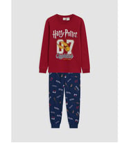 LCW Kids Bordo Harry Potter Baskılı Pijama Takım