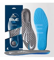 Blue Gel Yumuşak Memory Foam, Ortopedik, Spor Ayakkabılar İçin Çocuk Tabanlık 199-MK STANDART