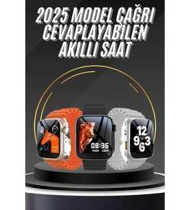 Mey İthalat® Yeni Nesil Bluetooth Bağlantılı Akıllı Saat Sosyal Medya Girişli Uyku Takibi