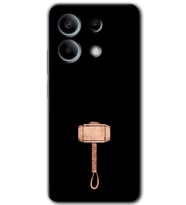 Xiaomi Redmi Note 13 5G Kılıf HD Desen Baskılı Kılıf - Thor Çekiç