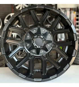 6 139 20 12.0 ET44 CH110 MATT BLACK EMR-1234 OFF-ROAD
