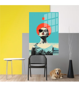 Miyrem-PopArt Design Cam Tablo-Model: 382