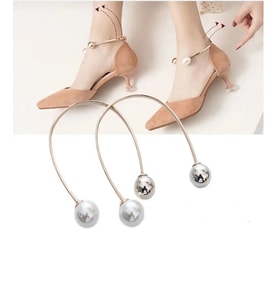  2 Adet Stiletto Ayakkabı Aksesuarı - Topuklu Ayakkabı Tokası - Aykkabı ksesuar