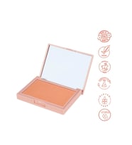 Mat Toz Allık 02 Juicy Peach Powder Blush Vegan E Vitaminli (Şeftali Tüyü)