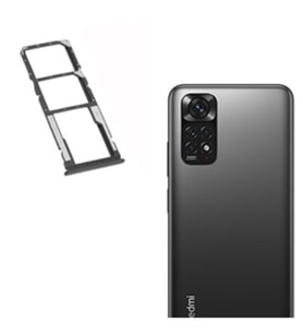 Xiaomi Redmi Note 11 4G Sim Kart Tepsisi 21121119SC (Siyah)