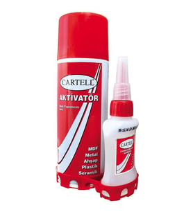 Cartell Hızlı Yapıştırıcı Seti 200Ml