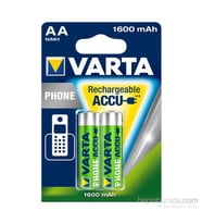 Varta T399 1.2V 1600 mAh Şarjlı AA Kalem Pil 2'li Paket