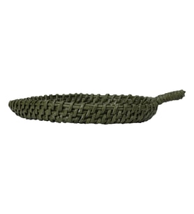 e38 EL İŞÇİLİĞİ KAĞIT İP SEPET ÖRGÜ  27*19 cm - 6172 (Karışık)