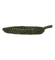 e38 EL İŞÇİLİĞİ KAĞIT İP SEPET ÖRGÜ  27*19 cm - 6172 (Karışık)