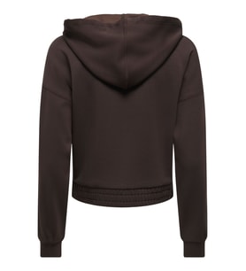ONLY Bayan Kapüşonlu Fermuarlı Sweatshirt 15380272