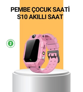 S10 Akıllı Çocuk Saati Anlık Konum Sesli Mesaj Destekli