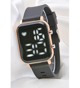 Silikon Kordon Dijital Led Unisex Kol Saati (akıllı Saat Değildir.) ST-304105
