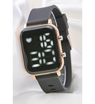 Silikon Kordon Dijital Led Unisex Kol Saati (akıllı Saat Değildir.) ST-304105