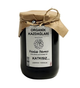 ORGANİK KOZALAK PEKMEZİ 850 GR KATKISIZ SAF PEKMEZ