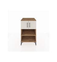 Kronos Komodin 2 Raflı 2 Kapaklı 60x59x96 Çam-Aytaşı