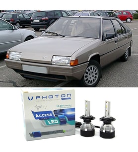Citroen BX Led Xenon Uzun + Kısa Far Ampulü H4 Access Yeni Seri Beyaz