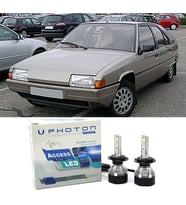 Citroen BX Led Xenon Uzun + Kısa Far Ampulü H4 Access Yeni Seri Beyaz