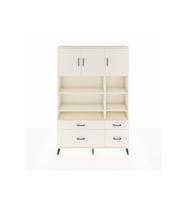 Arges Dolap 10 Raflı 4 Çekmeceli 3 Kapaklı 132x30x195 Aytaşı-Aytaşı/Aytaşı