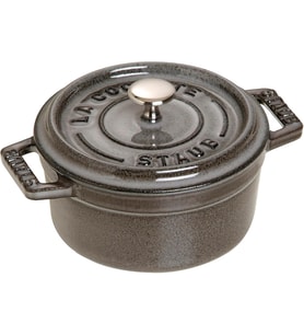 Staub 405001060 Mini Döküm Tencere Yuv. Gri 10 Cm (Çok Renkli)