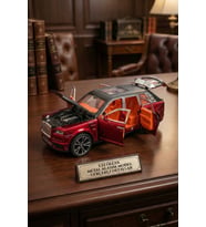 Rolls Royce Cullinan Metal Model Araba 1:32 - Sesli Işıklı Kapıları Açılan Oyuncak Jip 18 cm