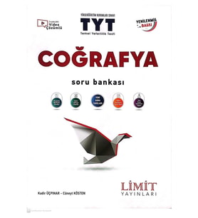 Limit Yayınları LİMİT YAYINLARI TYT COĞRAFYA SORU BANKASI 2024 BASKI (Çok Renkli)