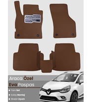 Renault Clio 4 Station Wagon (2012-2019) Uyumlu EVA Paspas Tam Set – Birebir Uyum,Araca Özel Tasarım