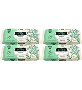 Komili Islak Havlu Mendil 50 Yaprak (4 Lü Set) Çay Ağacı Serisi Antibakteriyel (200 Yaprak)