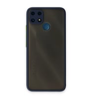 Realme C25 Kılıf Montreal Silikon Kapak - Lacivert