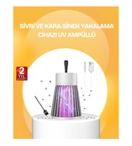 Mey İthalat® Sessiz ve Güvenli Sivrisinek Kovucu Lamba