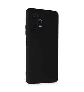 Xiaomi Redmi Note 12 5g Kılıf Nano İçi Kadife Silikon - Siyah