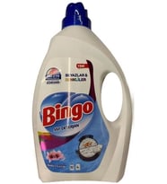 Bingo Premium Sıvı Çamaşır Deterjanı Beyazlar & Renkliler (Amber Çiçeği) 2600ml - 40 Yıkama (Joan)