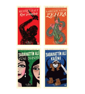 Kan Damlası + Zehra (günümüz Türkçesiyle) + Yeni Dünya + Kağnı- 4 Kitap Set - Iş Bankası Özel Set Ka