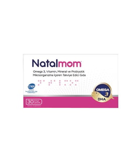 NatalMOM 30 Soft Kapsül