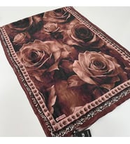 QASHKA Desenli Kraş Şal BCB0706