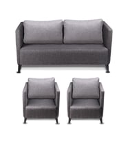 Grey Üçlü Bekleme Koltuk Takımı
