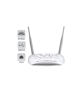 Tp-Link TD-W9970 300M 4P VDSL/ADSL Modem Router
