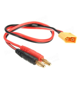Xt60 Erkek Banana Power Kablo 1 metre