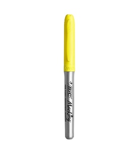 BİC FINE POINT PERMANENT MARKER KALEM LİMON SARISI - 733144