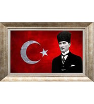 GÜMÜŞ ÇERÇEVELİ TABLO N1023