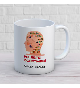Kişiye Özel Meslek Felsefe Öğretmeni  Hediyelik Kupa Bardak 1 Adet