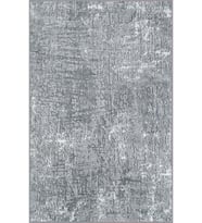 Eliana Home Baskılı, Yıkanabilir Kaymaz Taban Salon Halısı LNA1057 100x150 cm (Gri)
