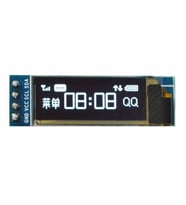 128x32 Oled Lcd Ekran 0.91 Inch Beyaz Arduino Uyumlu